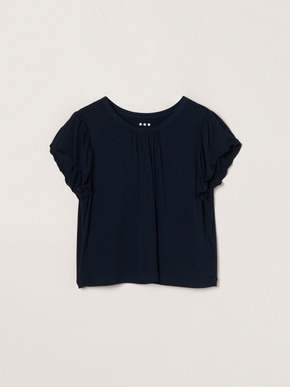 Travel line ruffle sleeve top 詳細画像