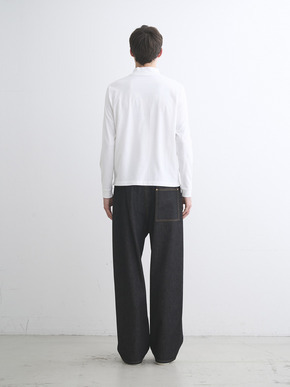 Men's PowderyCotton l/s mockneck 詳細画像