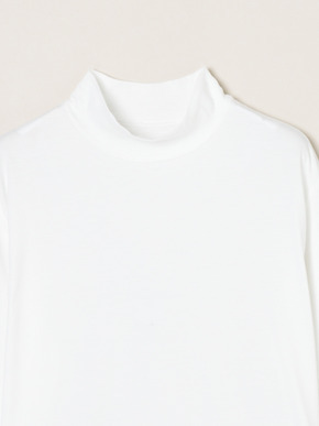 Men's PowderyCotton l/s mockneck 詳細画像
