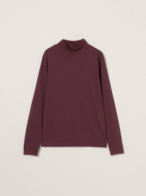 Men's PowderyCotton l/s mockneck 詳細画像