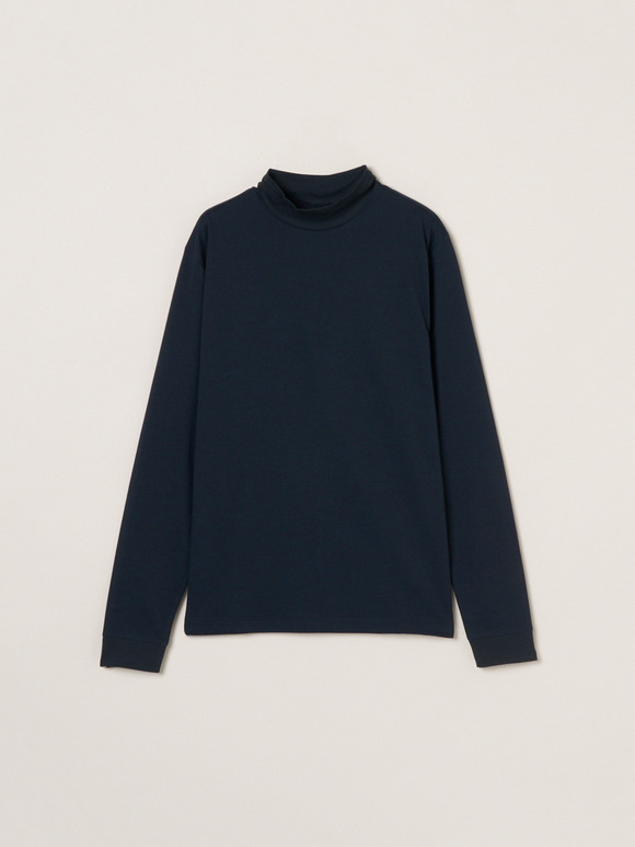 Men's PowderyCotton l/s mockneck