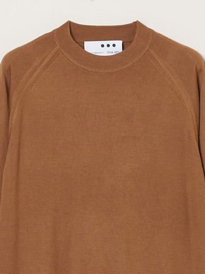 Men's 20GGmercerized wool raglan 詳細画像