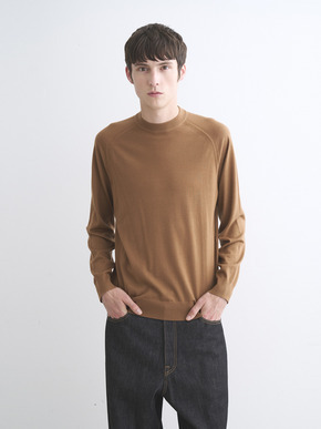 Men's 20GGmercerized wool raglan 詳細画像