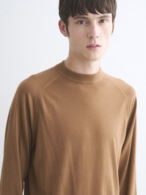 Men's 20GGmercerized wool raglan 詳細画像
