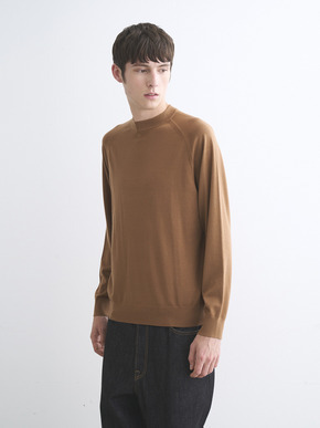 Men's 20GGmercerized wool raglan 詳細画像