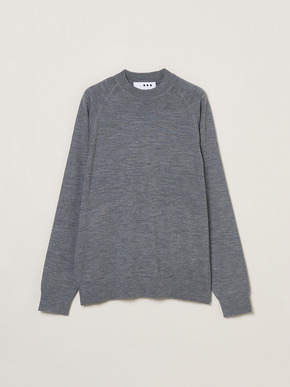 Men's 20GGmercerized wool raglan 詳細画像