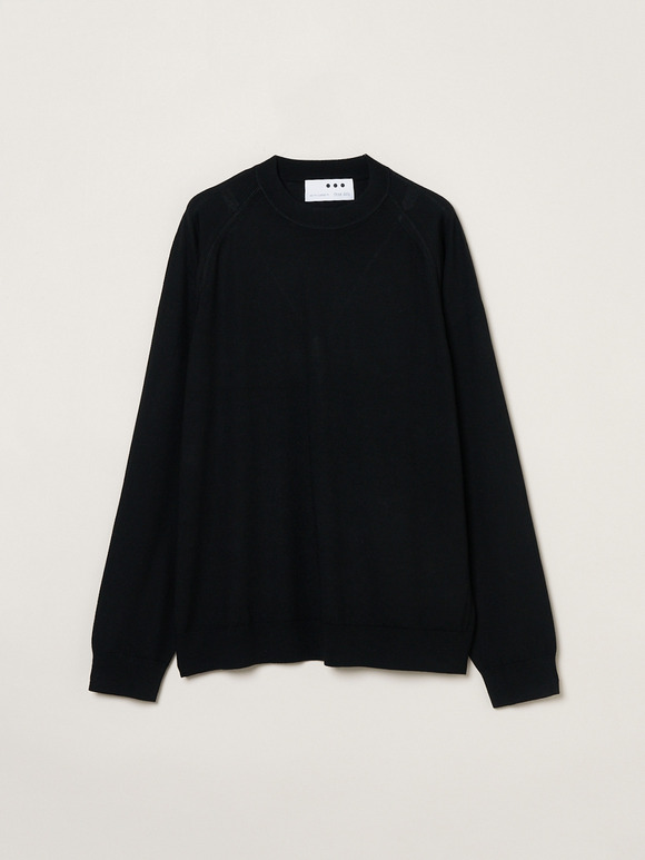 Men's 20GGmercerized wool raglan