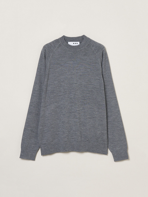 Men's 20GGmercerized wool raglan