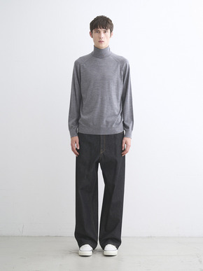 Men's 20GGmercerized wool turtle 詳細画像