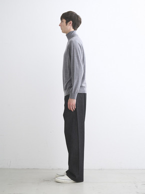 Men's 20GGmercerized wool turtle 詳細画像
