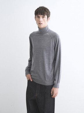Men's 20GGmercerized wool turtle 詳細画像