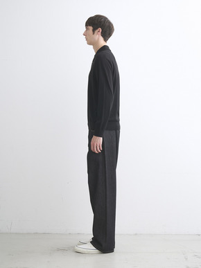 Men's 20GG mercerized wool polo 詳細画像