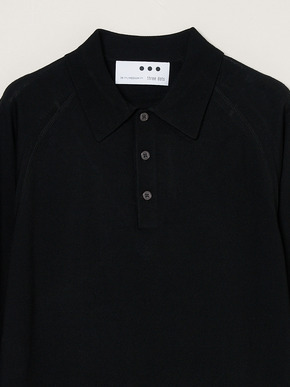 Men's 20GG mercerized wool polo 詳細画像