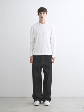 Men's New soufflecotton long sleeve crew neck 詳細画像