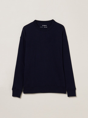 Men's New soufflecotton long sleeve crew neck 詳細画像