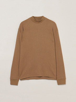 Men's New Soufflecotton long sleeve mock neck 詳細画像