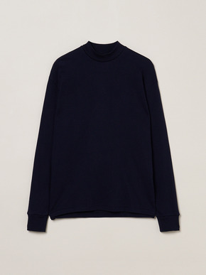 Men's New Soufflecotton long sleeve mock neck 詳細画像