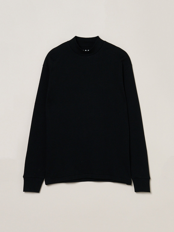 Men's New Soufflecotton long sleeve mock neck