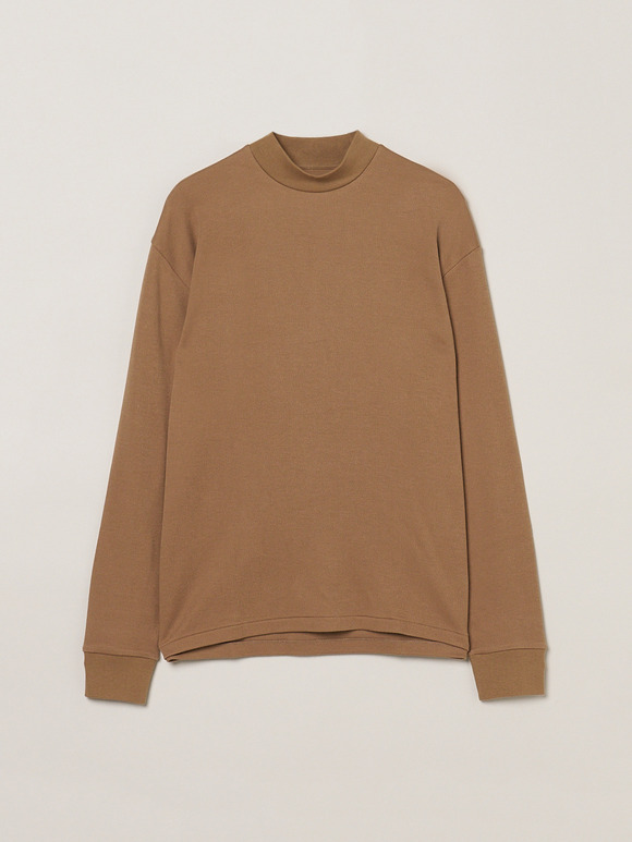 Men's New Soufflecotton long sleeve mock neck