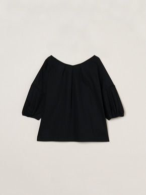 Silken jersey half sleeve tops 詳細画像