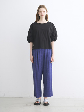 Silken jersey half sleeve tops 詳細画像