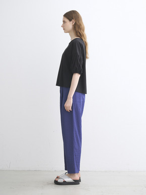 Silken jersey half sleeve tops 詳細画像