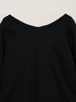 Silken jersey half sleeve tops 詳細画像