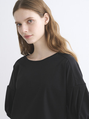 Silken jersey half sleeve tops 詳細画像