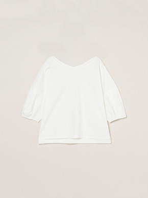 Silken jersey half sleeve tops 詳細画像