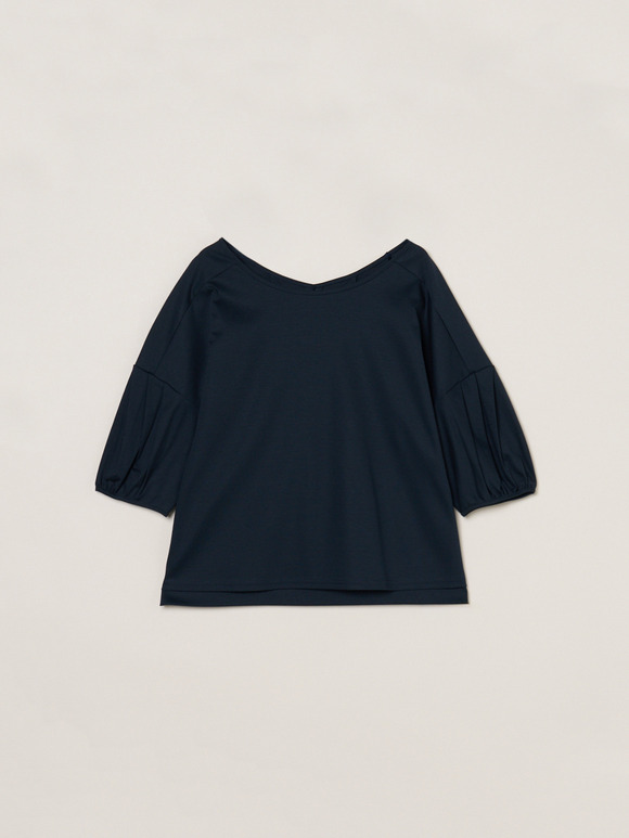 Silken jersey half sleeve tops