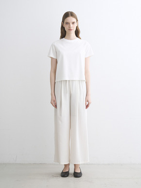 Unisex silken jersey short sleeve 詳細画像