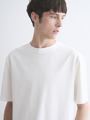 Unisex silken jersey short sleeve 詳細画像
