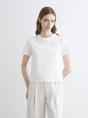 Unisex silken jersey short sleeve 詳細画像