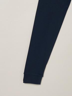 Men's Organic  Rib long sleeve crew neck 詳細画像