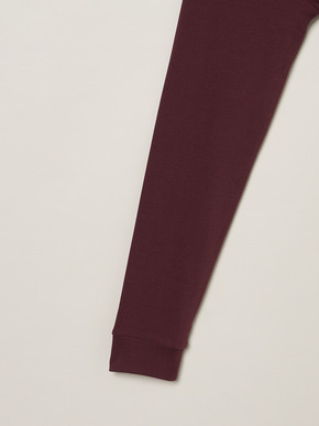 Men's Organic Rib long sleeve mock neck 詳細画像