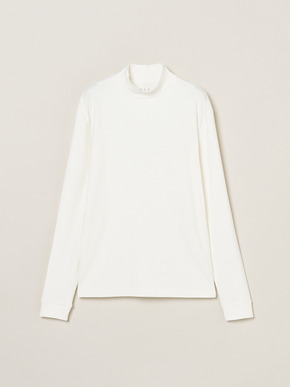 Men's Organic Rib long sleeve mock neck 詳細画像