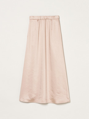 Satin skirt 詳細画像