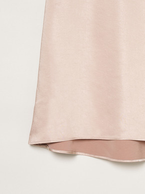 Satin skirt 詳細画像