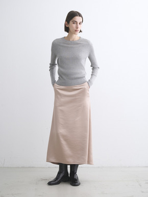 Satin skirt 詳細画像