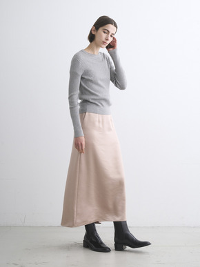 Satin skirt 詳細画像
