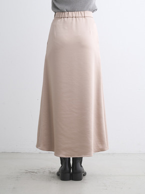 Satin skirt 詳細画像