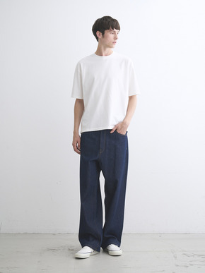 Men's Pima tight gauge short sleeve crew 詳細画像
