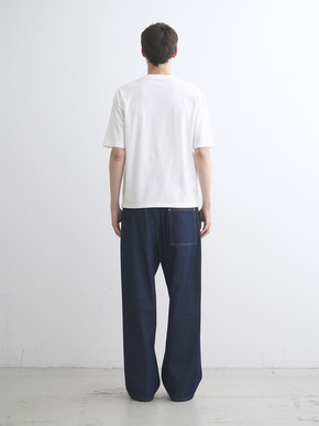 Men's Pima tight gauge short sleeve crew 詳細画像