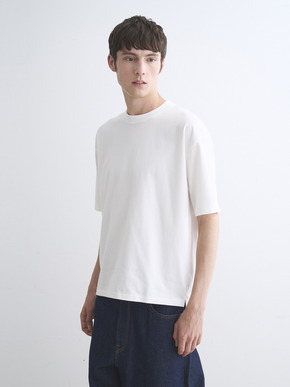Men's Pima tight gauge short sleeve crew 詳細画像