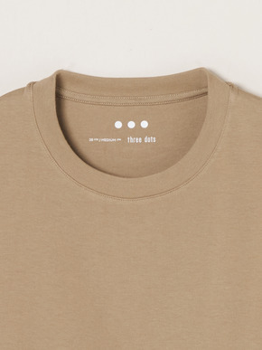 Men's Pima tight gauge long sleeve crew 詳細画像