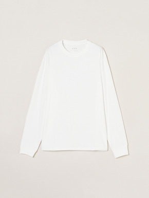 Men's Pima tight gauge long sleeve crew 詳細画像