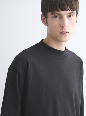 Men's Pima tight gauge long sleeve mock 詳細画像
