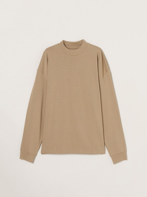 Men's Pima tight gauge long sleeve mock 詳細画像