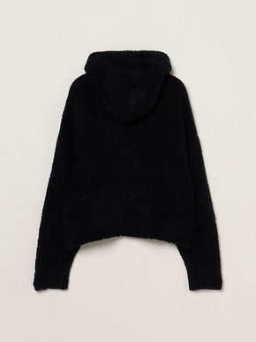 Puffy wool zip up hoody 詳細画像