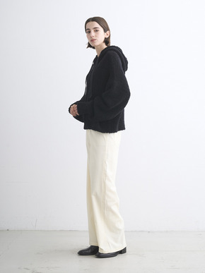 Puffy wool zip up hoody 詳細画像